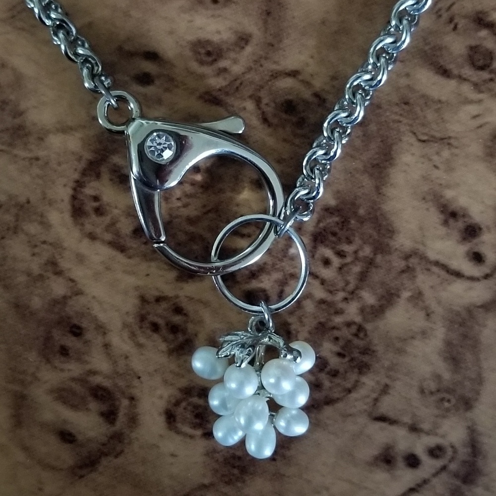 Genuine Pearl & CZ Pendant